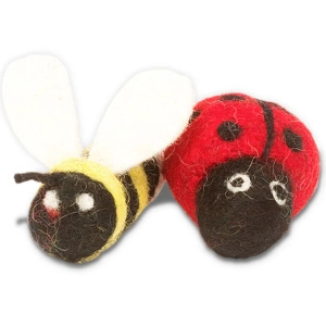 Karma Cat Ladybug & Bee Multi Cat Toys