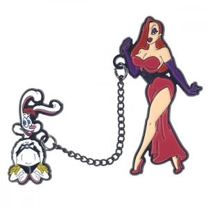Kinky Jessica and Roger Rabbit-Inspired Enamel Pin