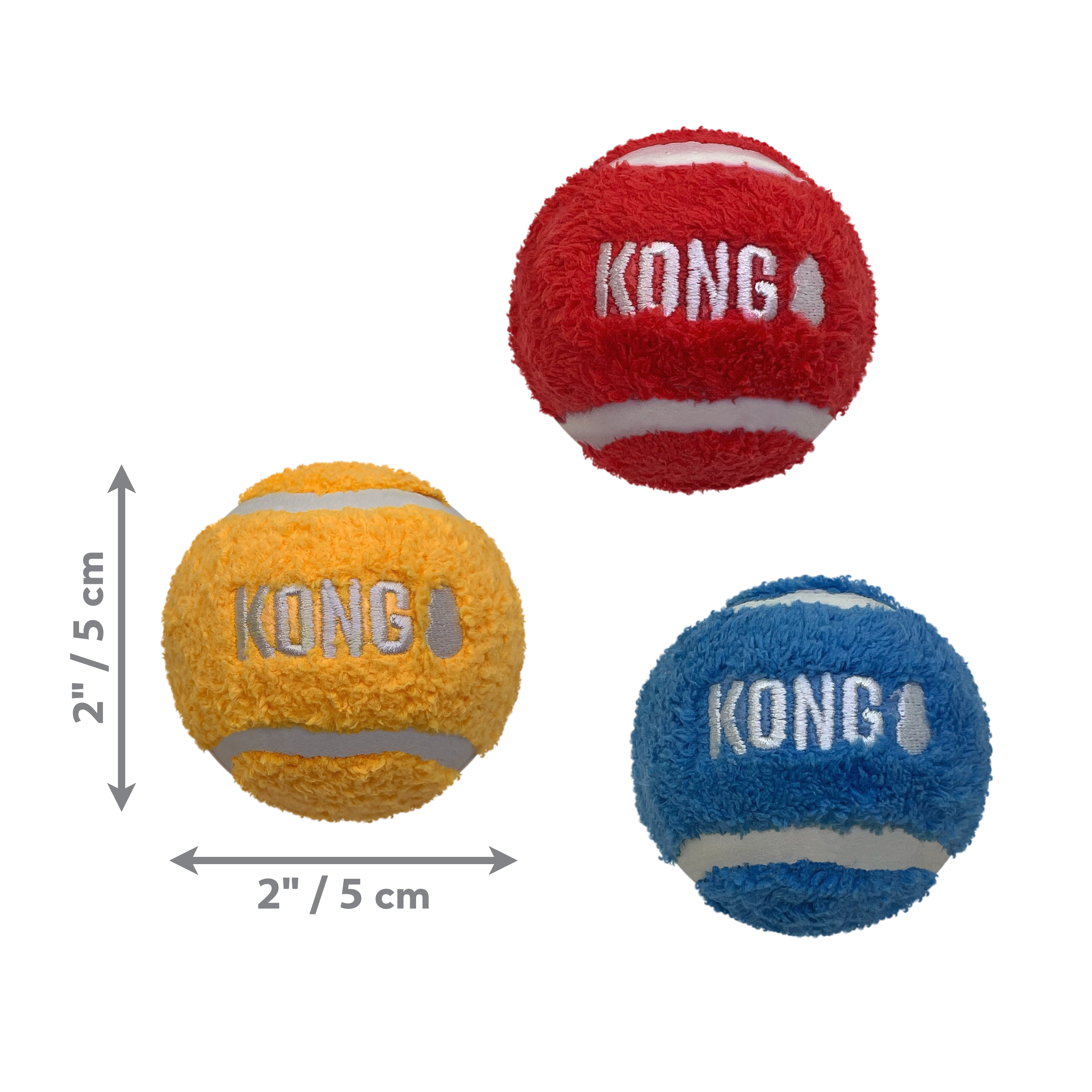 KONG Sport Softies Ball Assorted Dog Toy