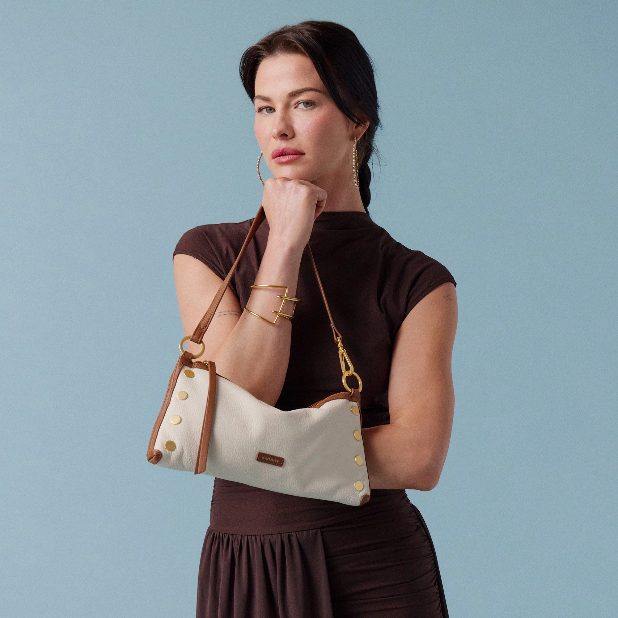 Kyle | Courtyard Cream/Brushed Gold