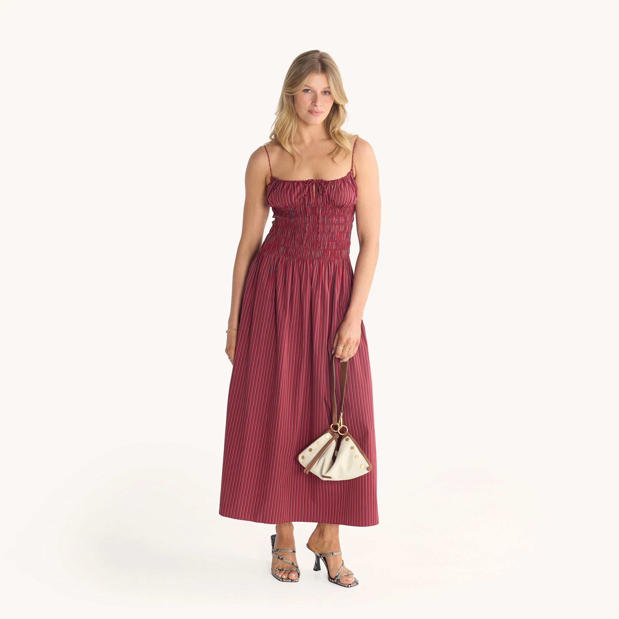 Kyle | Courtyard Cream/Brushed Gold