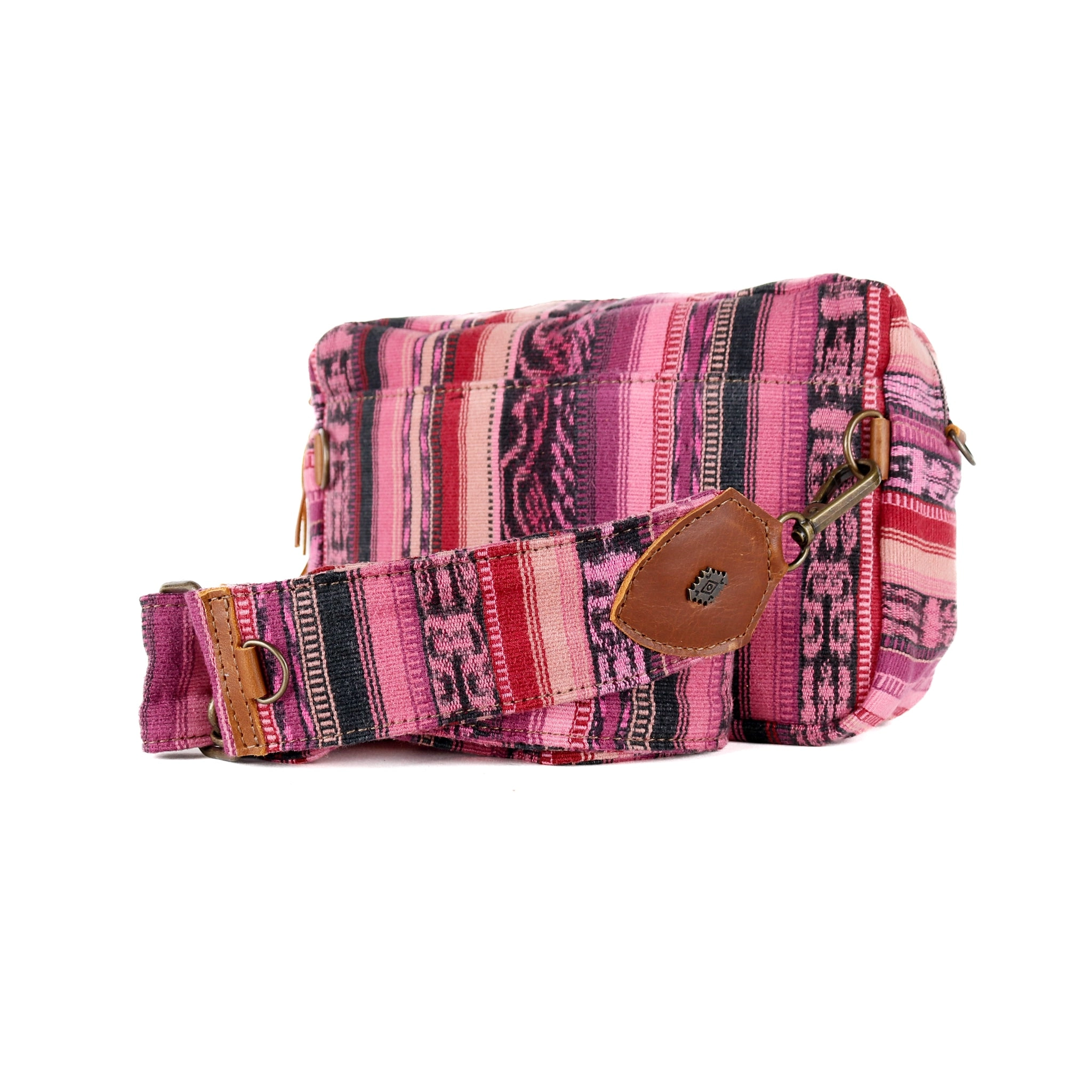 LARGE WANDER CROSSBODY BAG   STRAP SET - CORTE - CAFE - NO. 15777