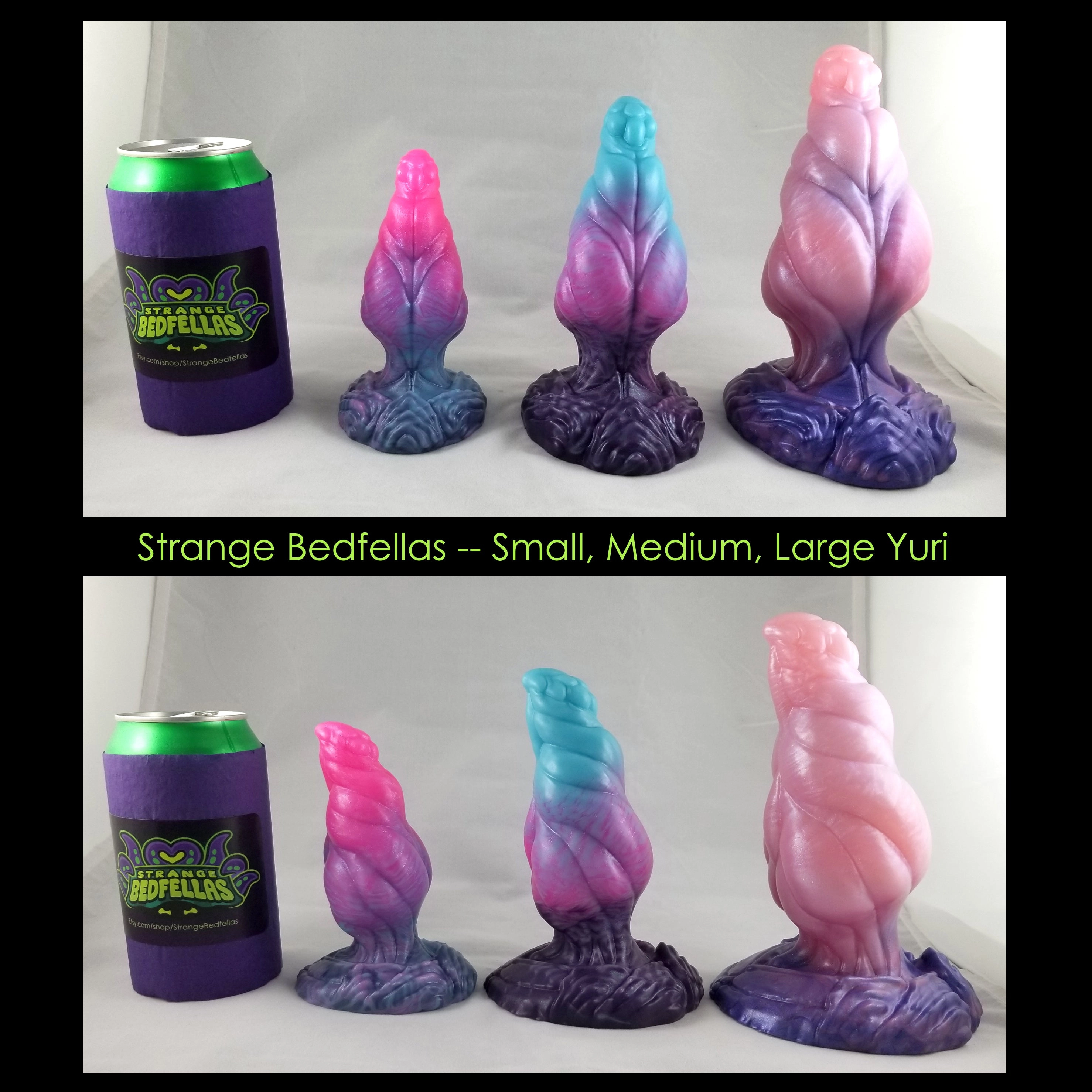 Large Yuri -- Near Clear 31* silicone -- Y-1331