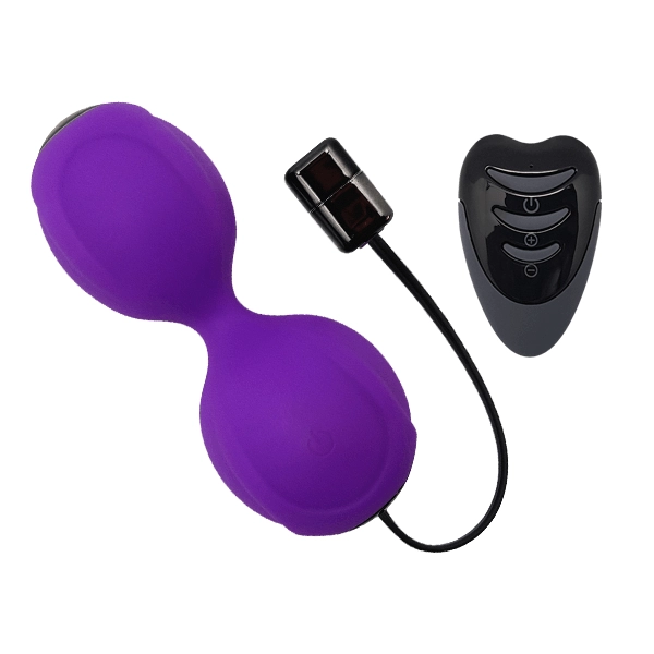 LavaJoy Vibrating Remote Controlled Duo Kegel Balls