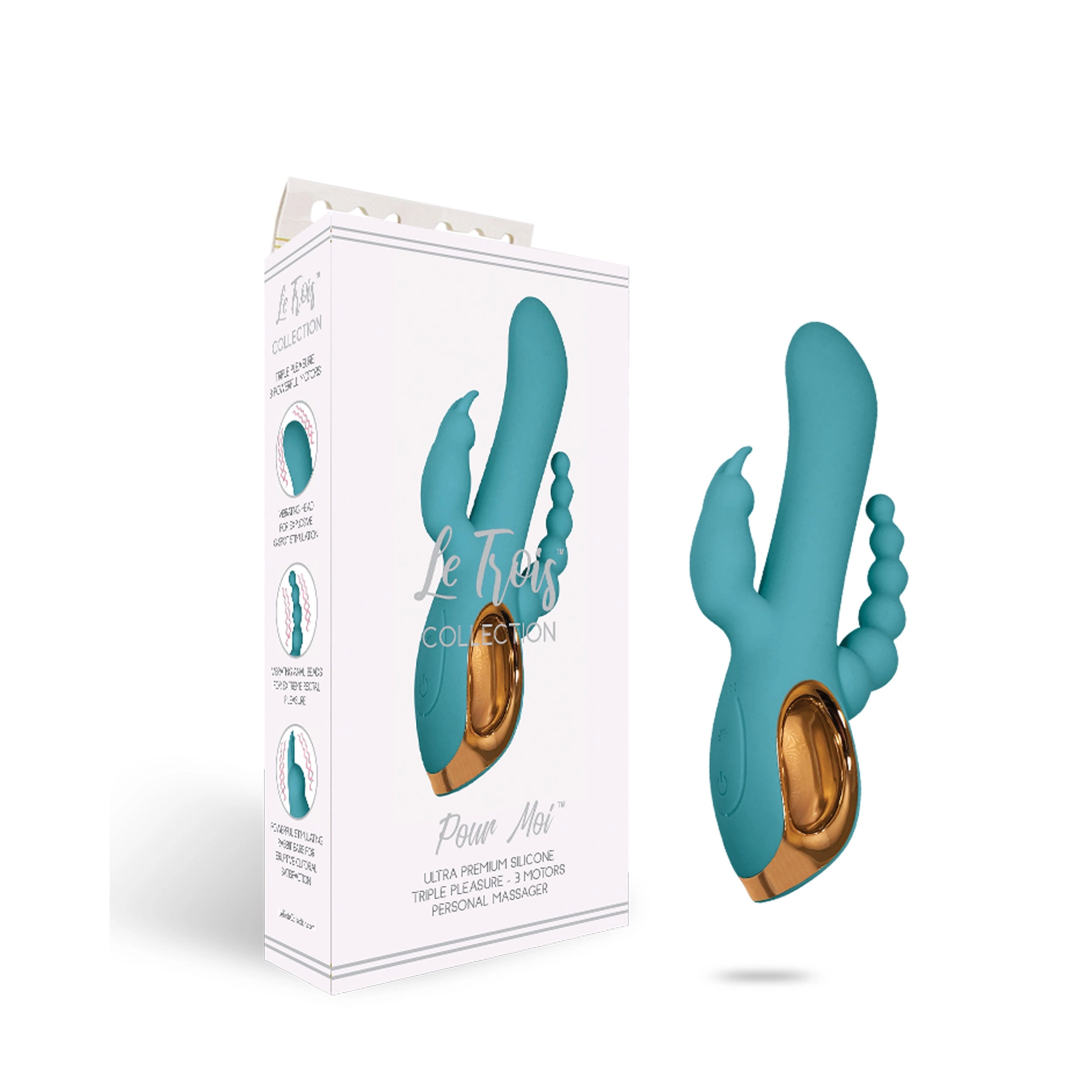 Le Trois Pour Moi Plus - Teal