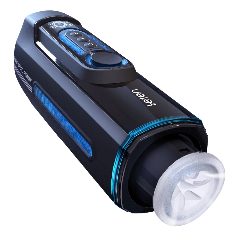 Leten X9-4 Piston High Speed Retractable Male Masturbator Moaning Heating Vagina Thrusting Masturbation Cup