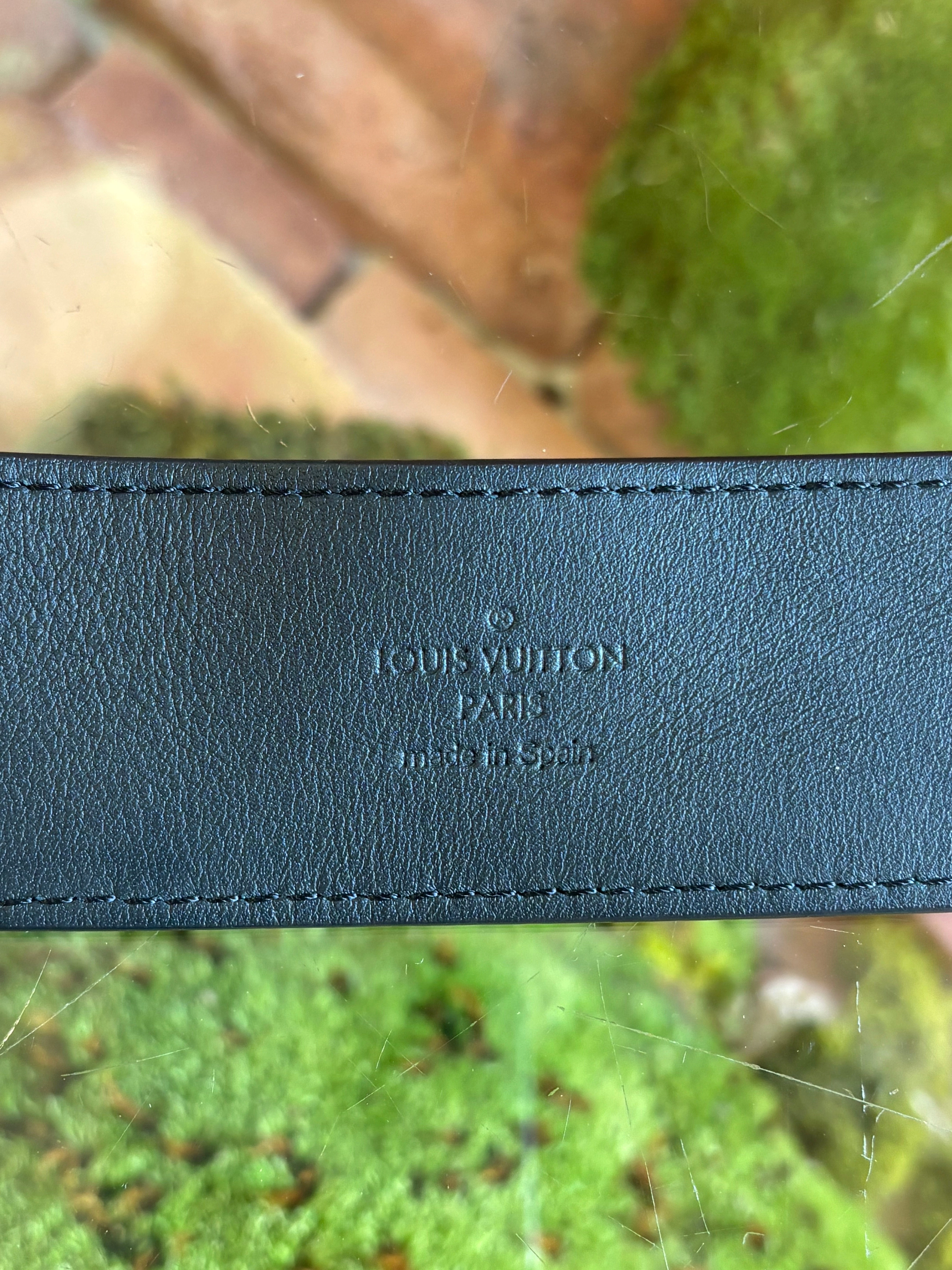 LOUIS VUITTON Monogram LV Pyramide Belt