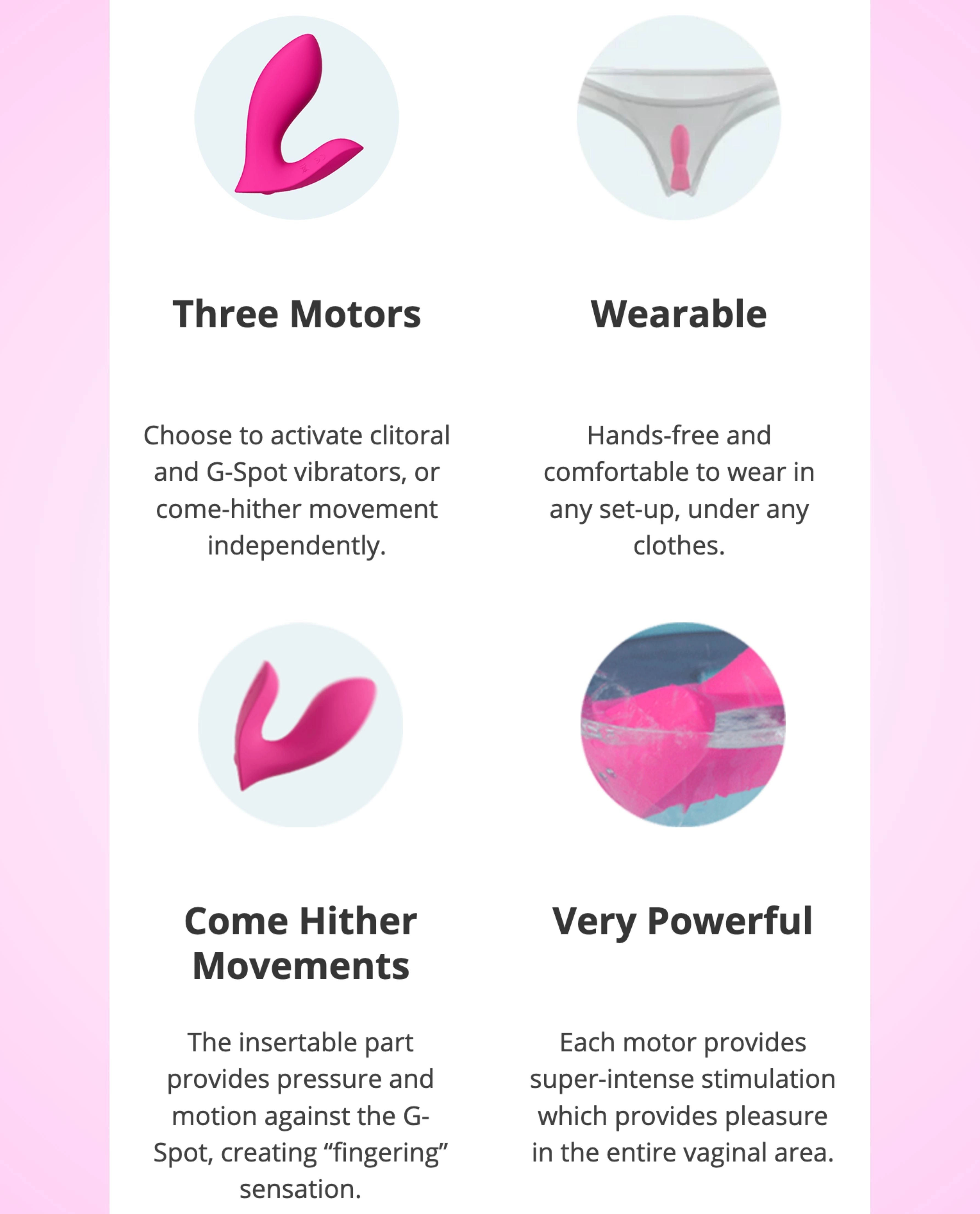 Lovense Flexer App-Controlled Panties Vibrator