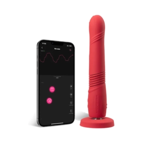 Lovense Gravity Bluetooth App Controlled Thrusting & Vibrating Dildo