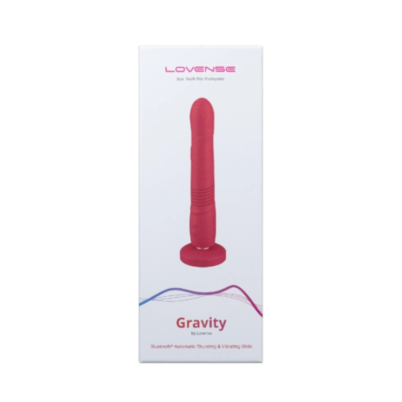 Lovense Gravity Bluetooth App Controlled Thrusting & Vibrating Dildo