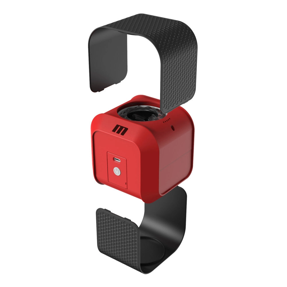 M For Men By Blush® | Slambox - 360° Rotating & Stroking Automatic Male Masturbator With One-Touch Control – Red