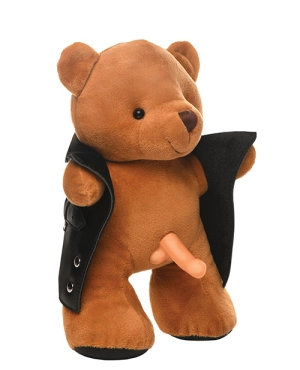 Master Series  Glow Show Bear Exhibitionist Teddy Bear with GID Penis