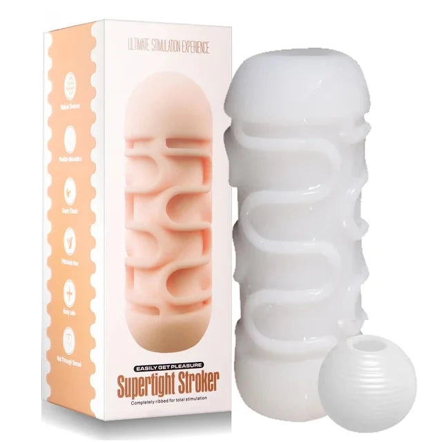 Men Masturbators Massage Ball Sucking Real Vagina Male Masturbation Cup Pussy Pocket Sex Toys