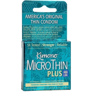 MicroThin Aqua Lube Condoms