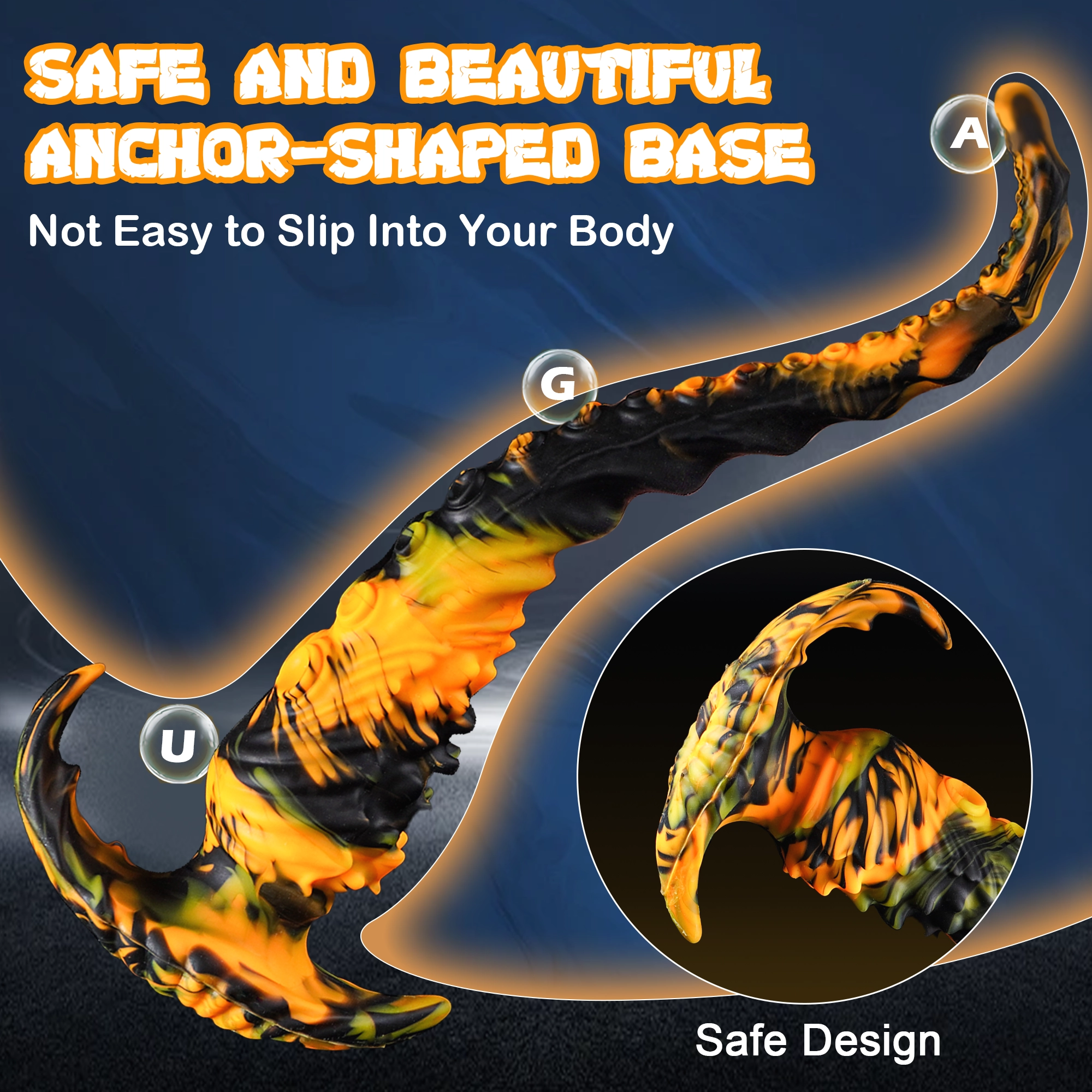 Mr. Octopus 13.6Long Dildo Large Butt Plug With Knot-Laphwing