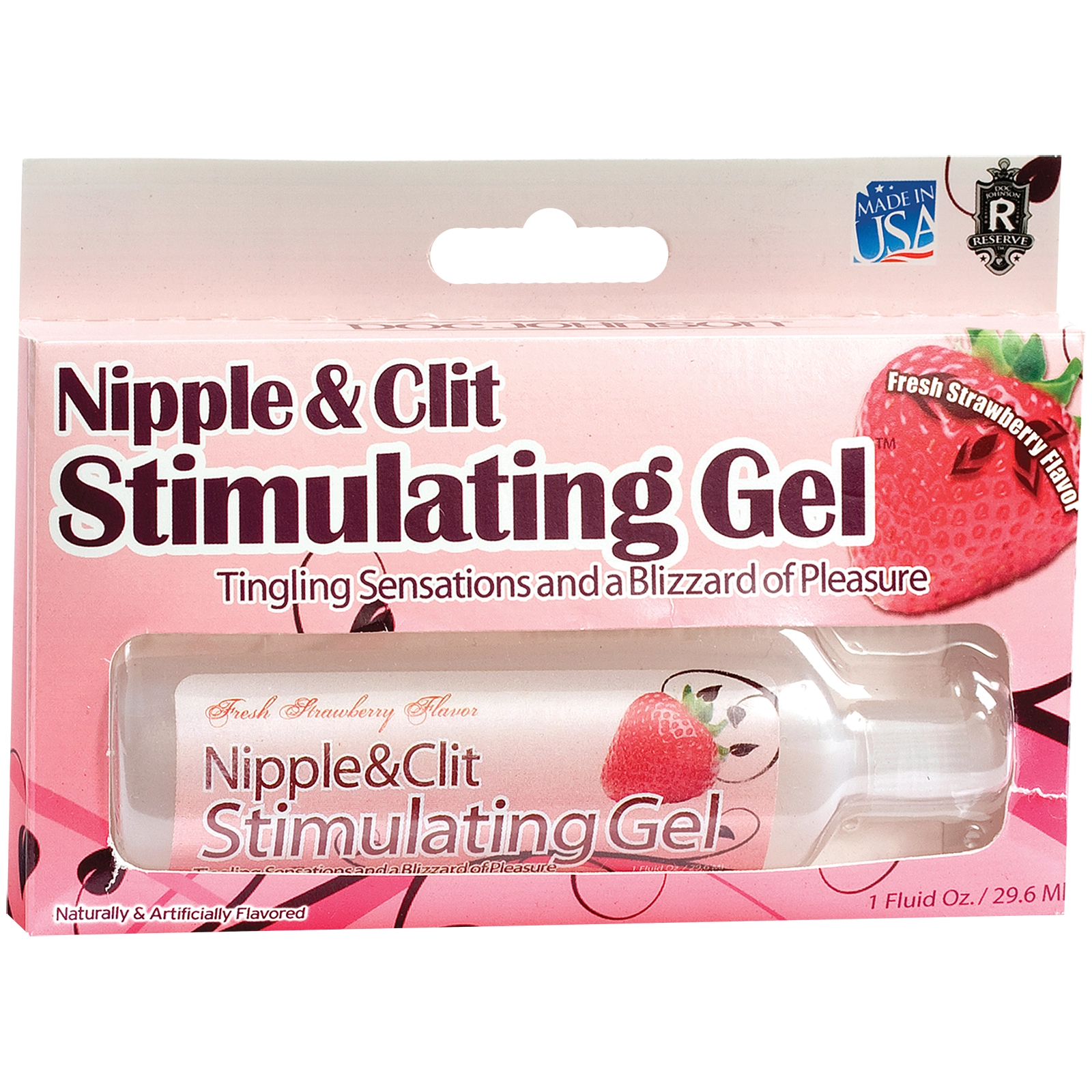 Nipple & Clit Stimulating Gel - Strawberry