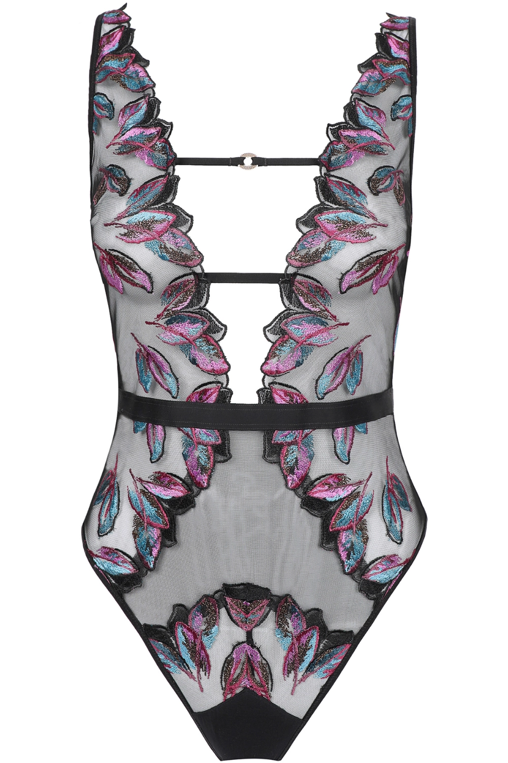 Oiseau de Paradis Thong Bodysuit