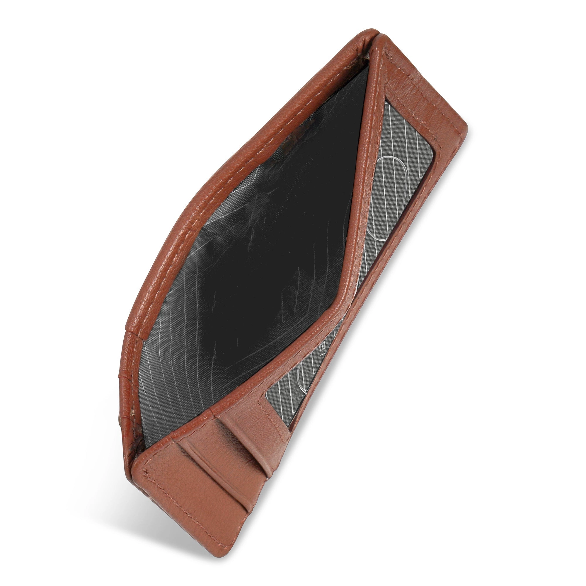 Onyx / Leather Access Card Case *Drop Ship*