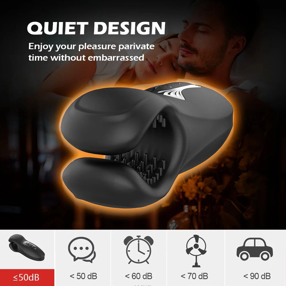Penis Massager 10 Biting Modes 10 Vibration Modes