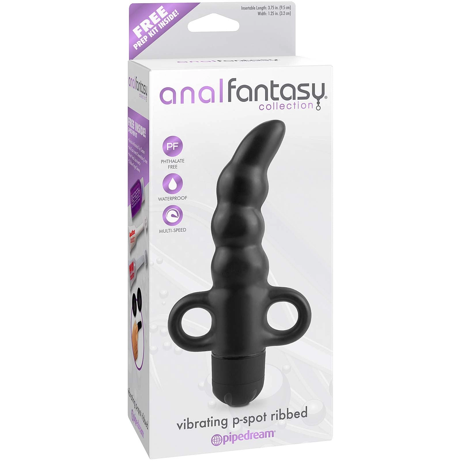 Pipedream - Anal Fantasy Collection Vibrating P-Spot Ribbed