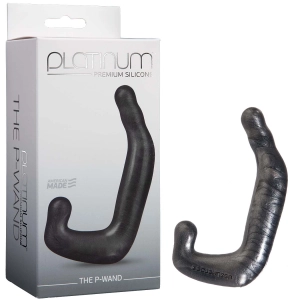Platinum Premium Silicone - The P-Wand - Charcoal