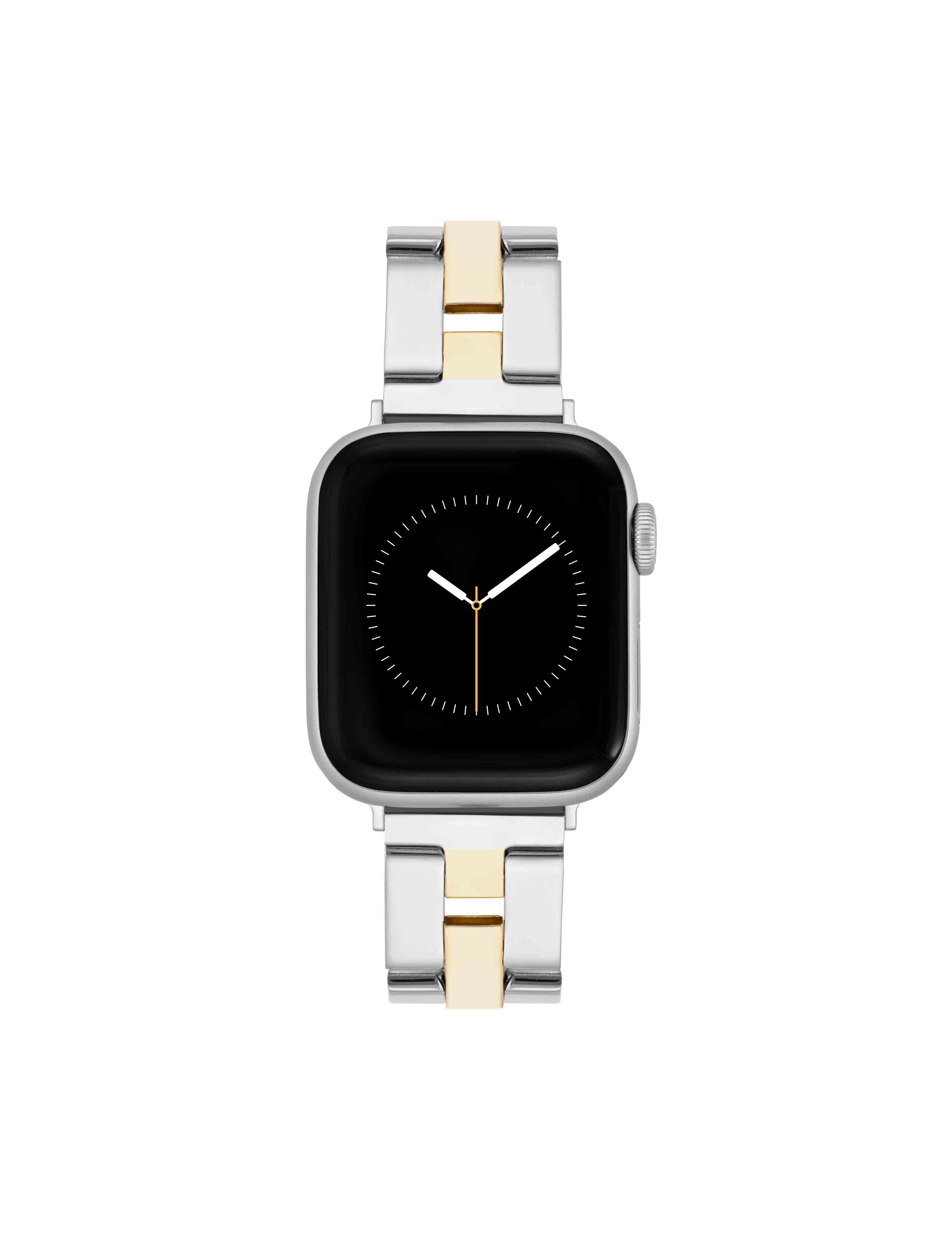 Polished Metal Link Bracelet  Band for Apple Watch®