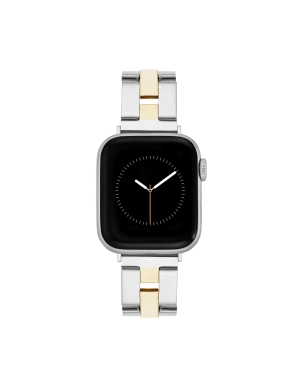 Polished Metal Link Bracelet  Band for Apple Watch®