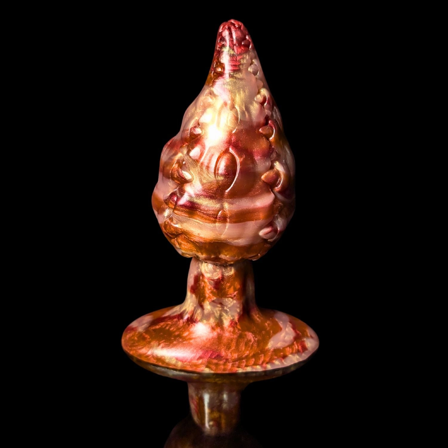 Premade XL Audrey - Marble Chocolate, Kreature Orange, Blood Red - Extra Firm Firmness