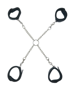 Punishment Hog Tie Ankle & Hand Cuffs