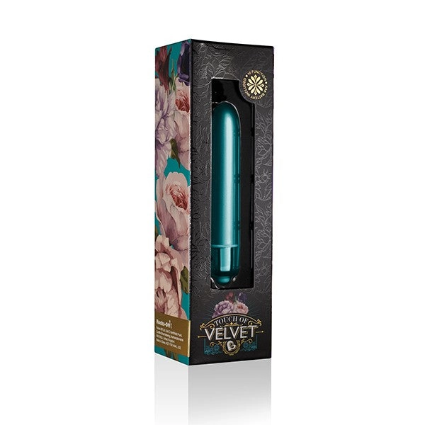 Rocks Off Touch Of Velvet Peacock Petals 10 Function Bullet Vibrator