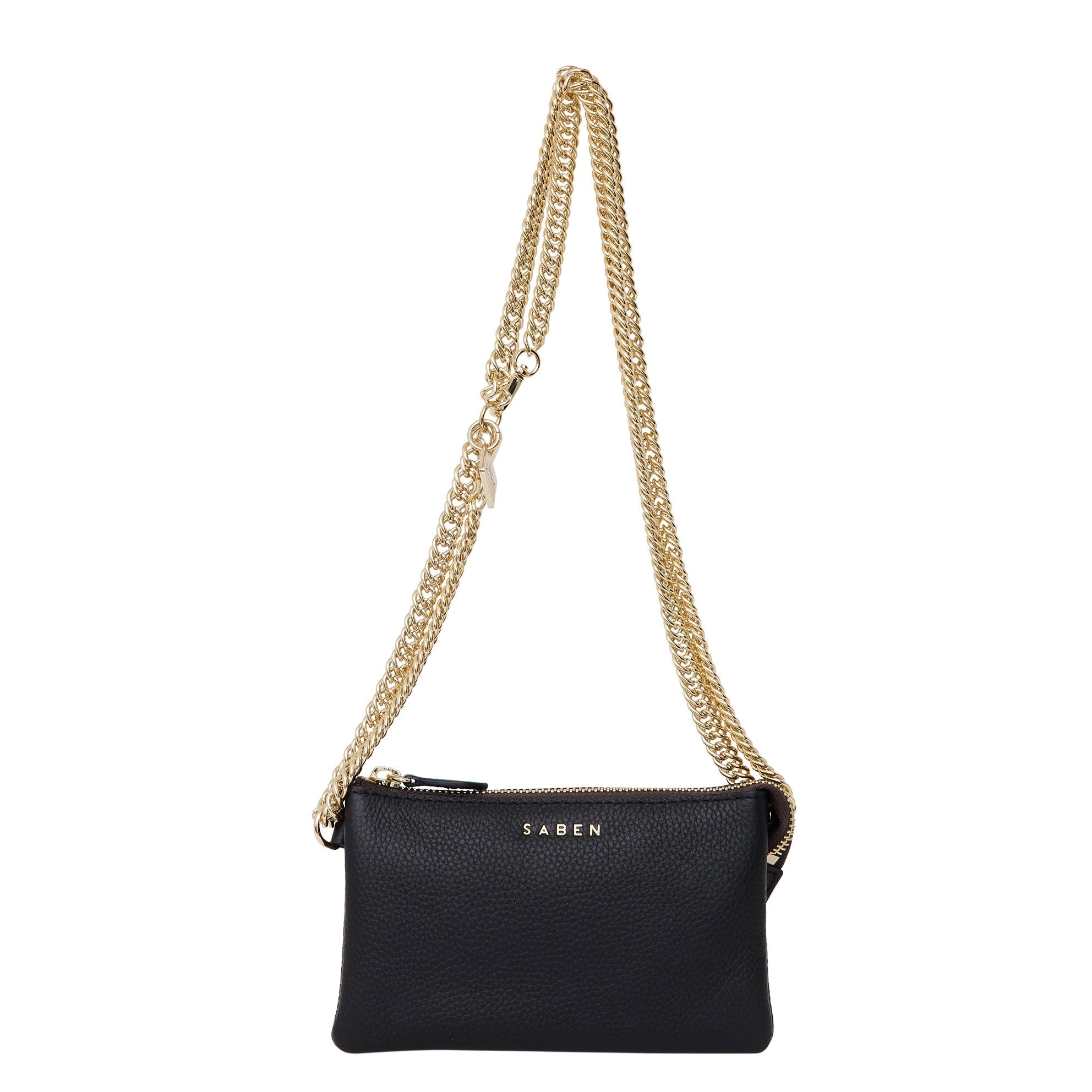 Saben Feature Strap Chain Gold Curb