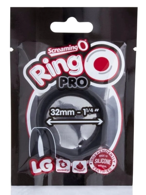 ScreamingO RingO Pro LG Cock Ring Black