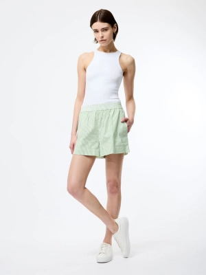Seersucker Stripe Shorts