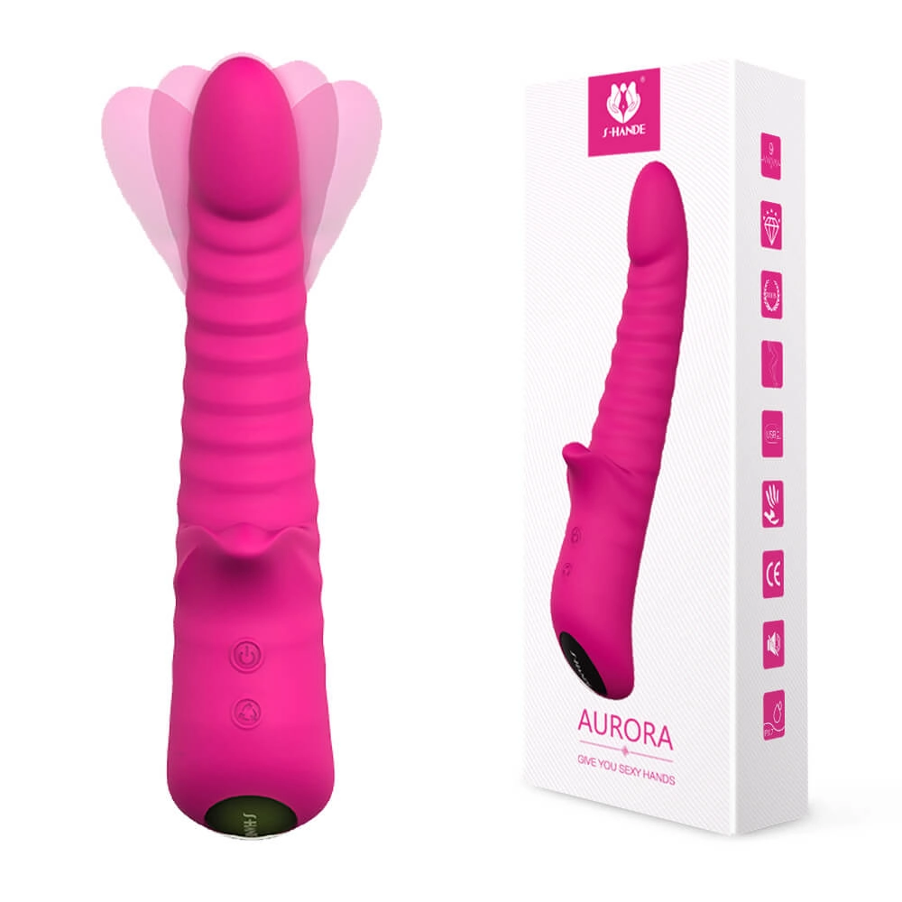 SHD Aurora 8.6 Rotating G-Spot Dildo Vibrator