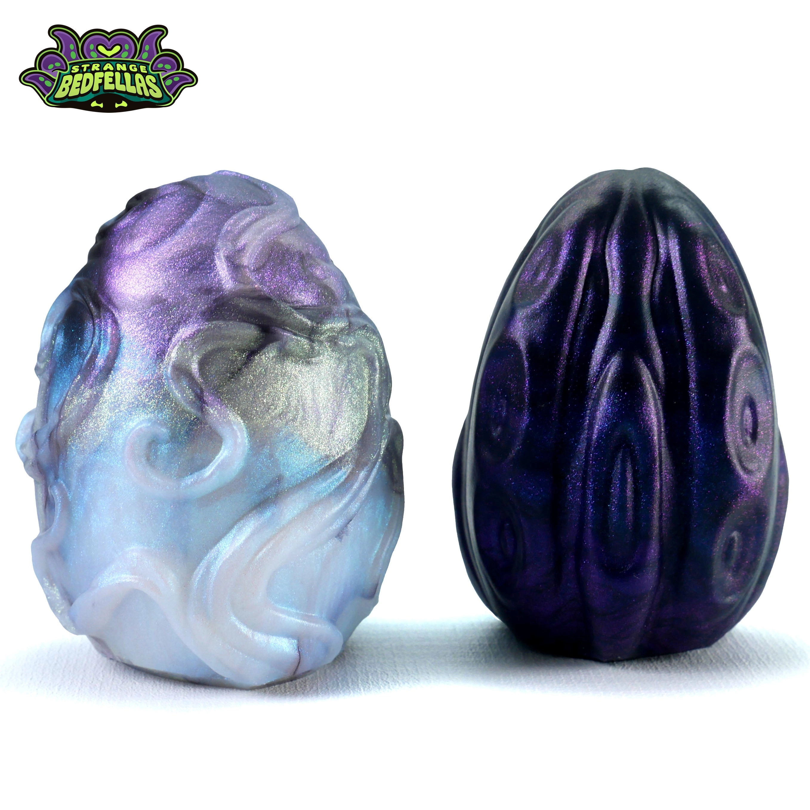Small Emme Egg Pair -- Soft silicone -- E-1985