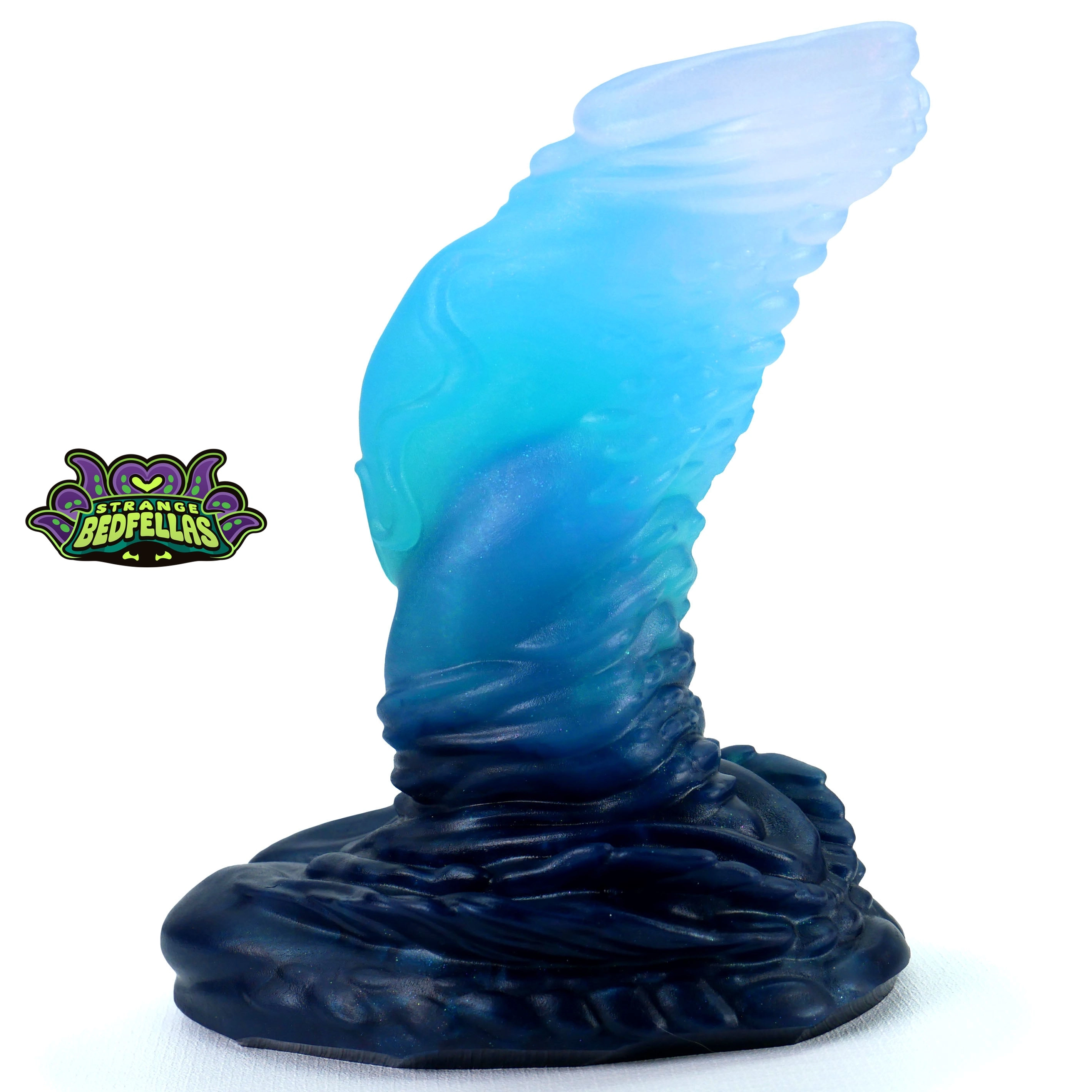 Small Sahl -- Near Clear 31* silicone -- S-524