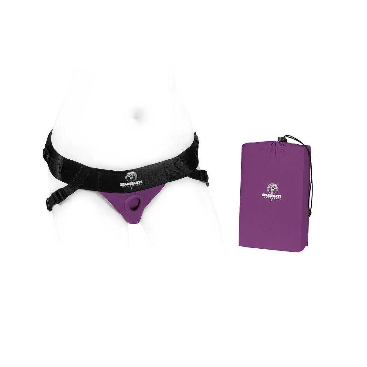 SpareParts Joque Harness Purple - Nylon