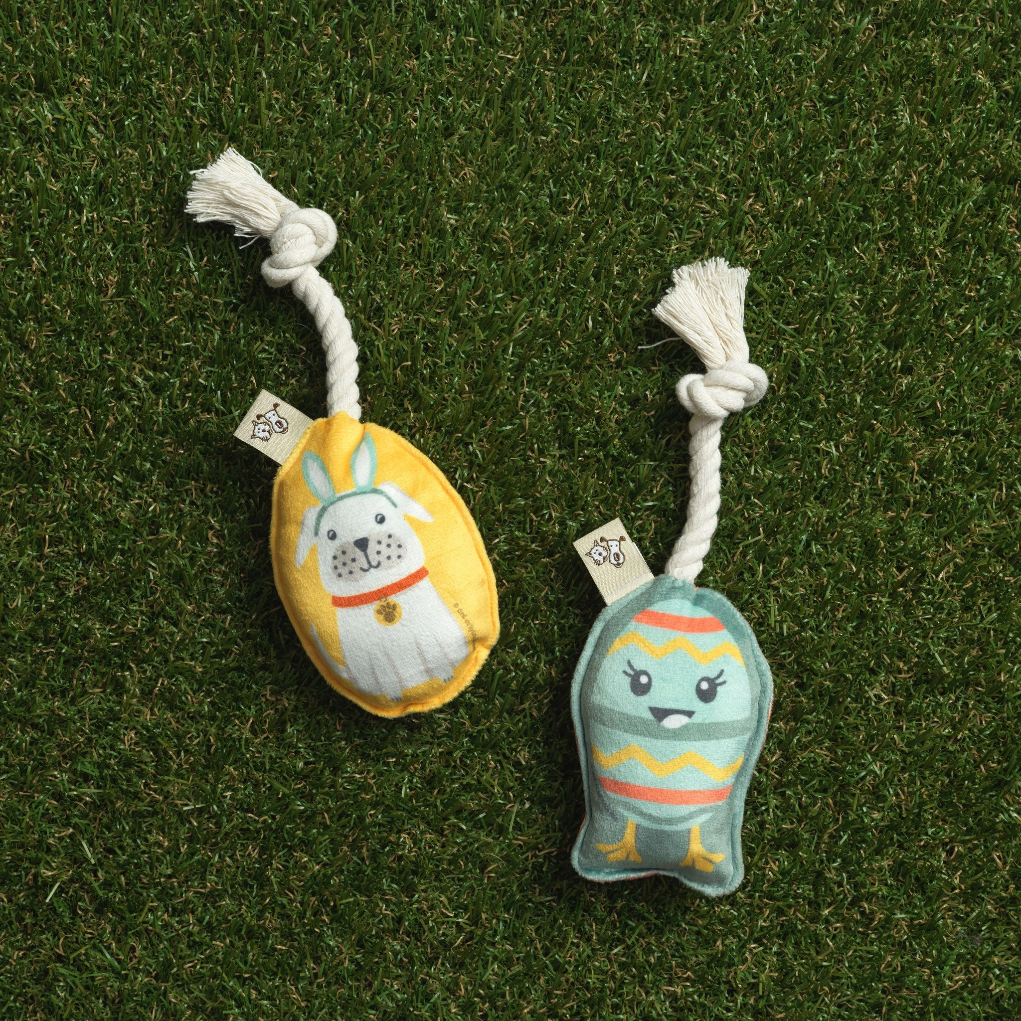 Speckle & Spot Mini Dog & Egg Toy Set - 2 Pack