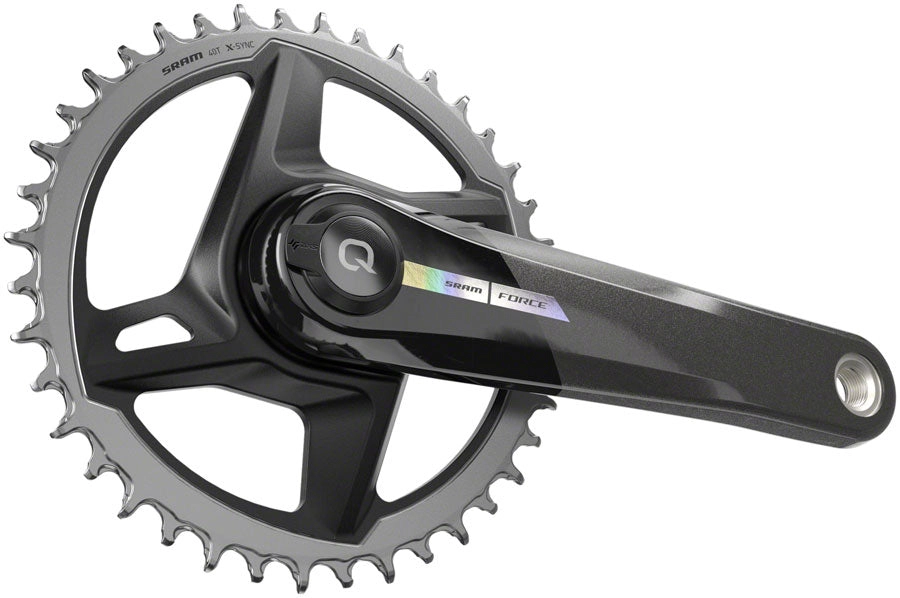 SRAM Force 1 AXS Wide Power Meter Crankset - 172.5mm, 12-Speed, 40t, Direct Mount, DUB Spindle Interface, Iridescent Gray, D2