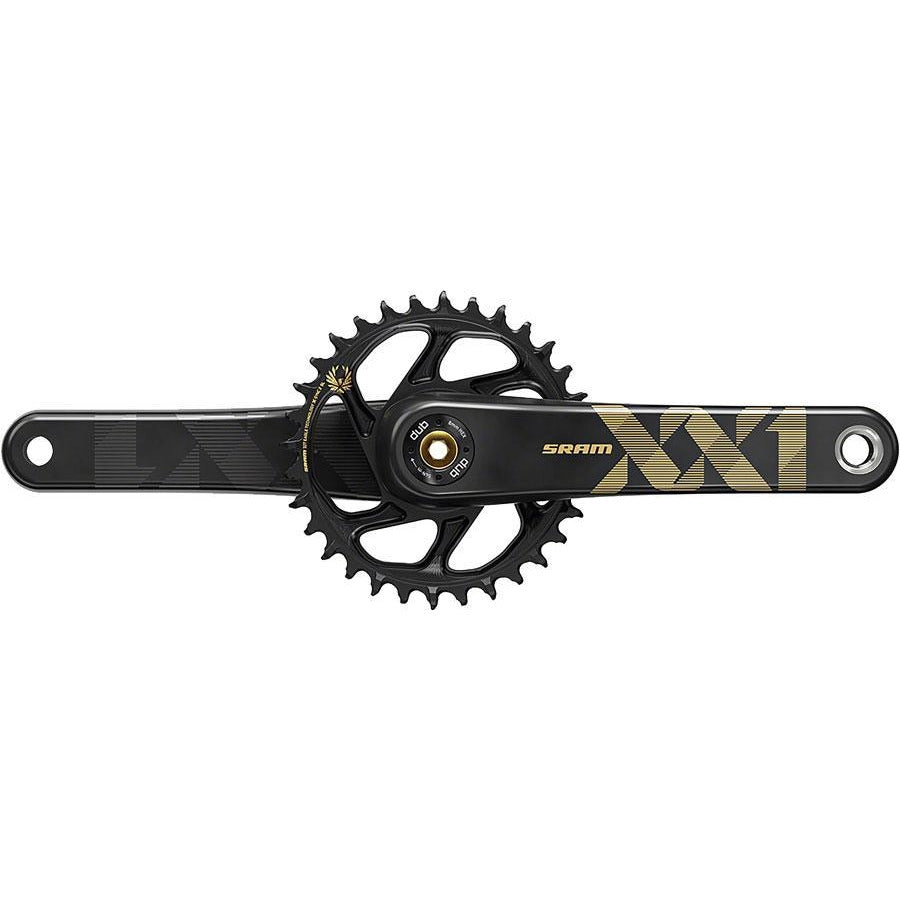 SRAM XX1 Eagle Carbon Boost Crankset - 170mm, 12-Speed, 34t, Direct Mount, DUB Spindle Interface