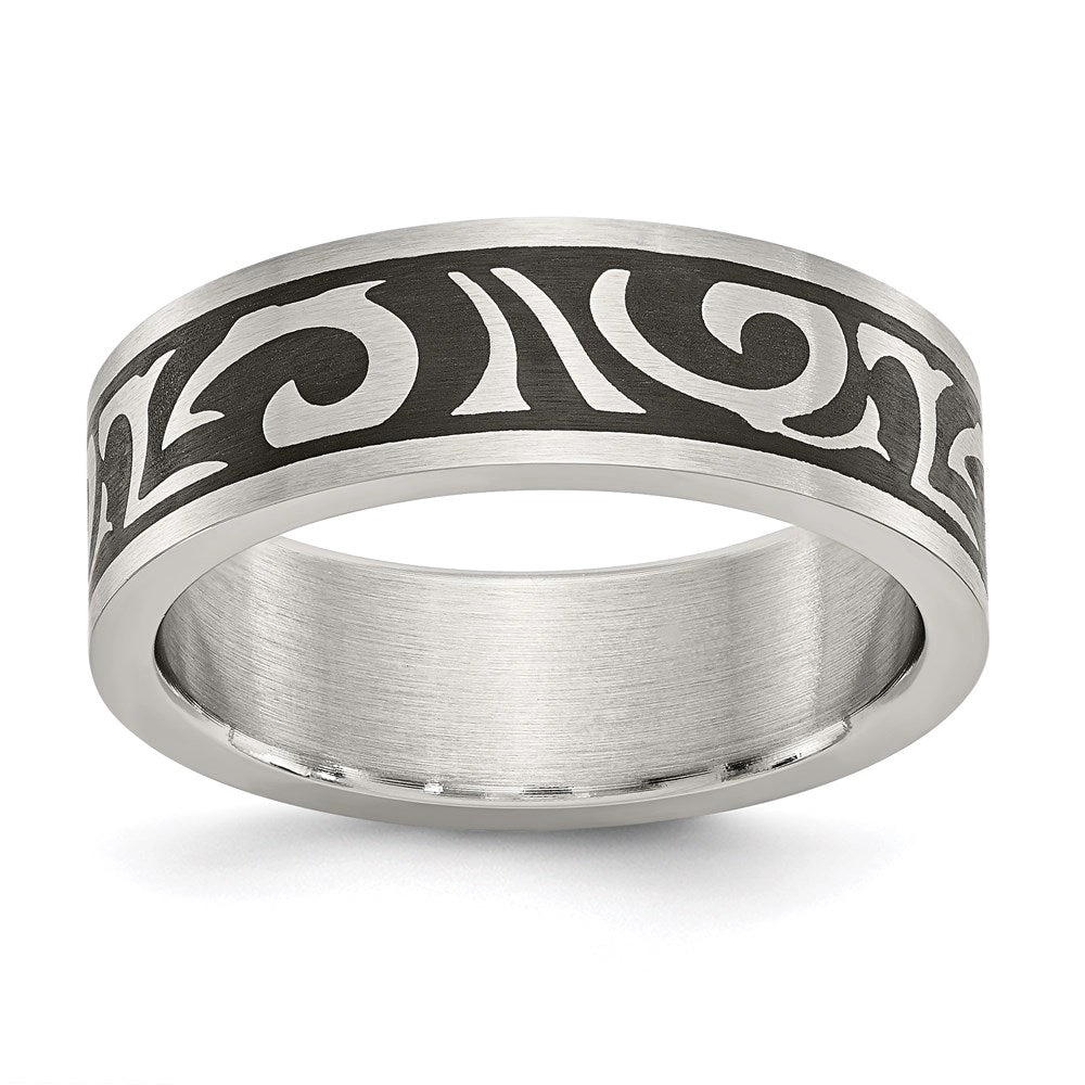 Stainless Steel Polished Adjustable Anchor Ring | SR623