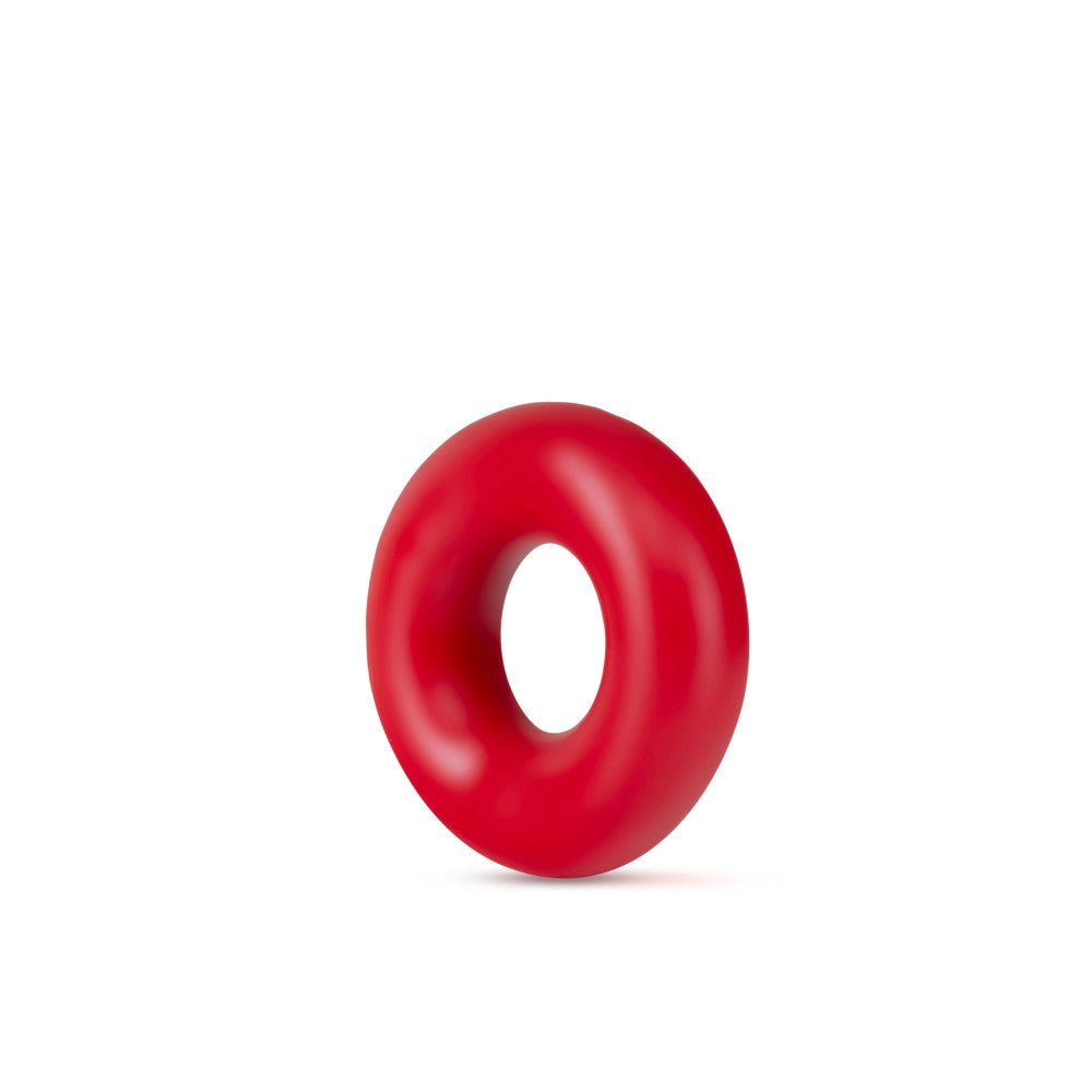 Stay Hard By Blush® | Red Oversized Donut Penis Rings (2-Pack)