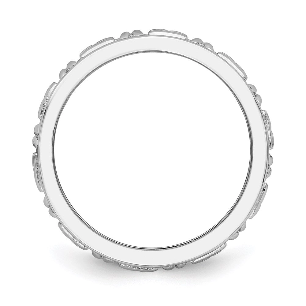 Sterling Silver Stackable Expressions Libra Zodiac Ring | QSK2018