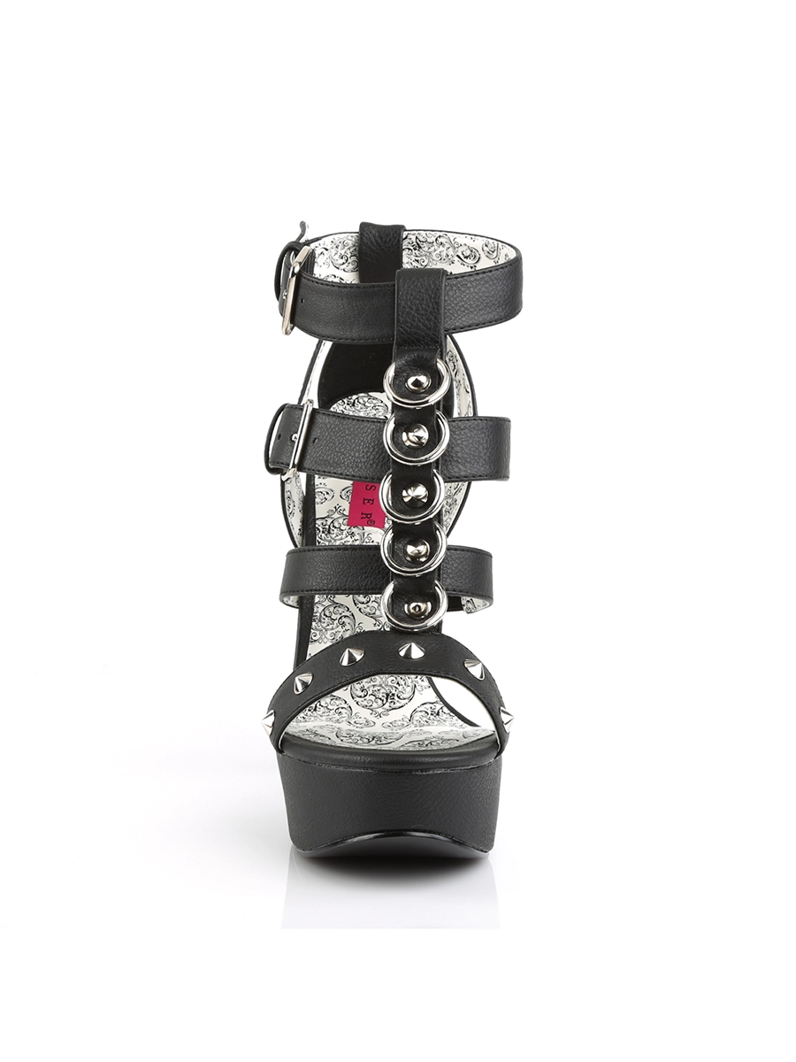 Strappy Studded High Heels