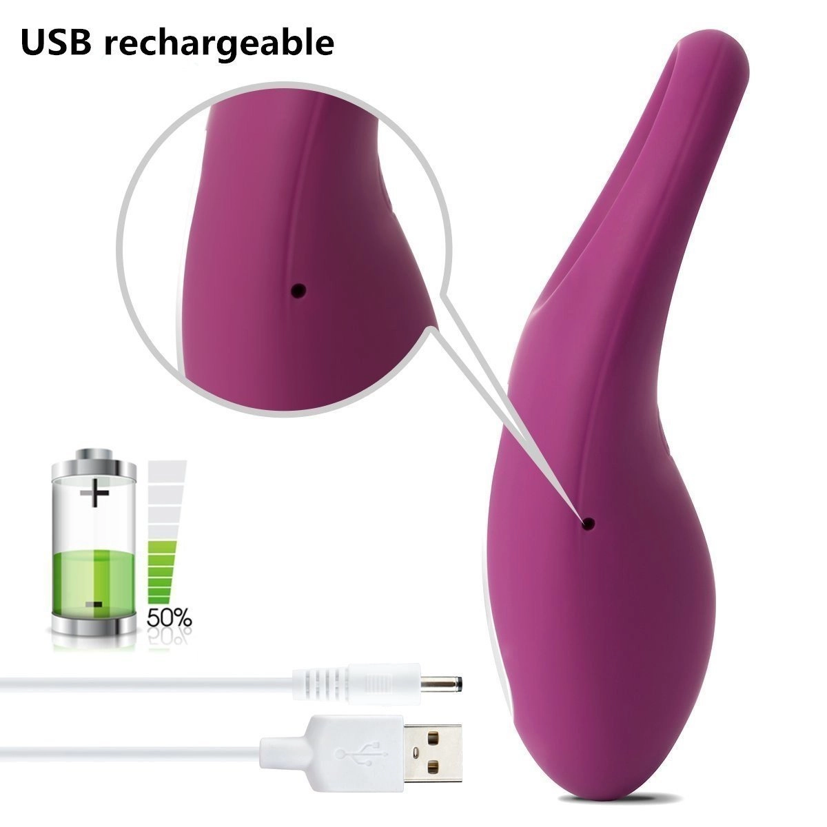 SVAKOM Wendy Vibrating Couples Ring - Violet