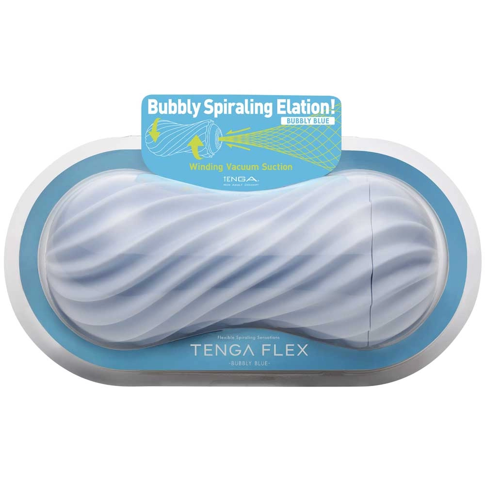 Tenga Flex Male Masturbator - Bubbly