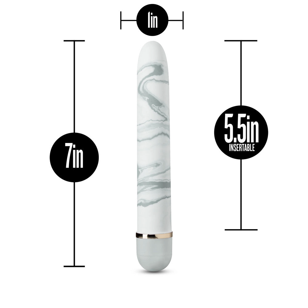 The Collection By Blush® | Swept Away White 7-Inch Vibrator