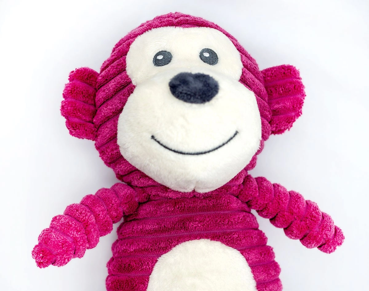 ThoozyPet Tuff & Cuddly Monkey Plush Dog Toy