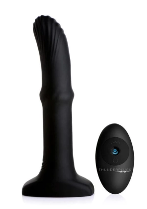 Thunderplugs Sliding Shaft Anal Plug With Remote Control