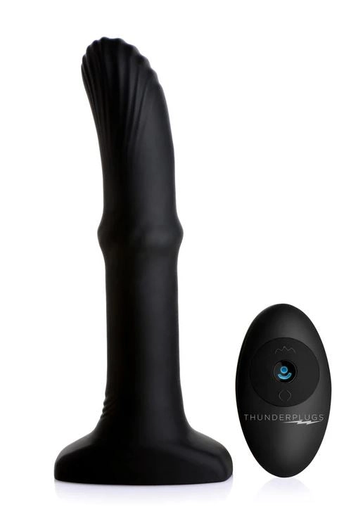 Thunderplugs Sliding Shaft Anal Plug With Remote Control